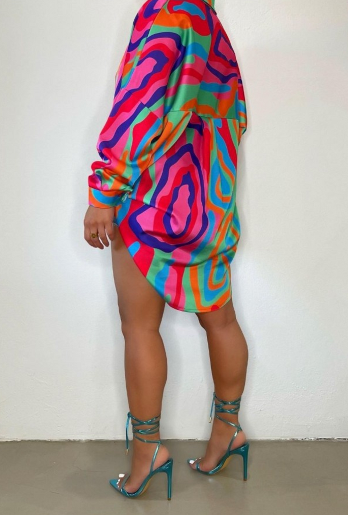 Candi Paint Multicolor Dress
